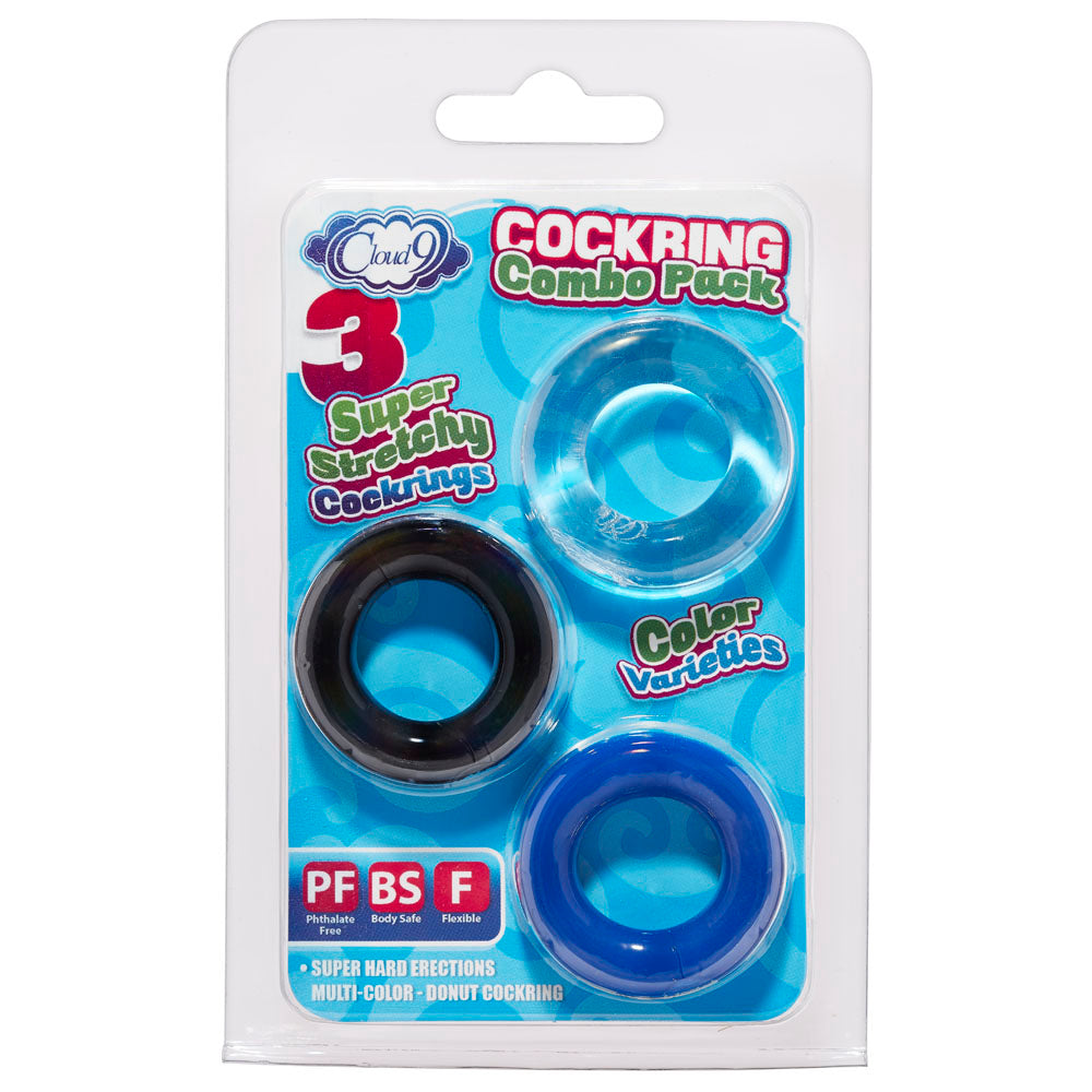 Penisring Combo Color Varieties | 635346638329 | Discreet Personal Wellness