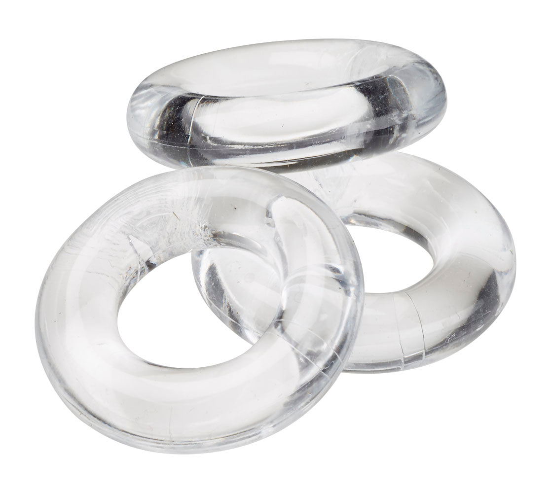 Penisring Combo Clear | 635346638428 | Discreet Personal Wellness