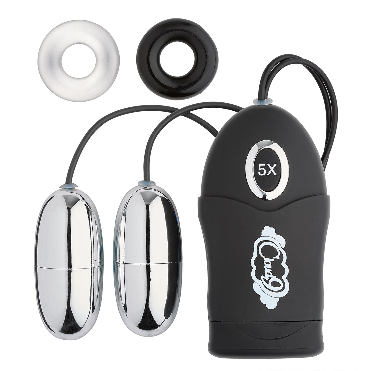 D Wtc Dual Egg Vibrator Black | 685239852226 | Discreet Personal Wellness
