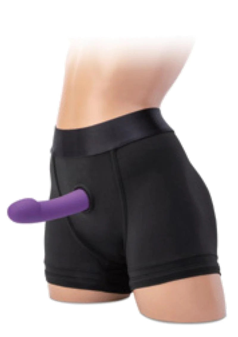 Soft Packing Boxer Brief - Large - Black | 848416007325 | Discreet Personal Wellness