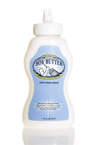 You'll Never Know It Isn't Boy Butter 9 Oz Water Based Cream - Squeeze Bottle | 855951009004 | Discreet Personal Wellness