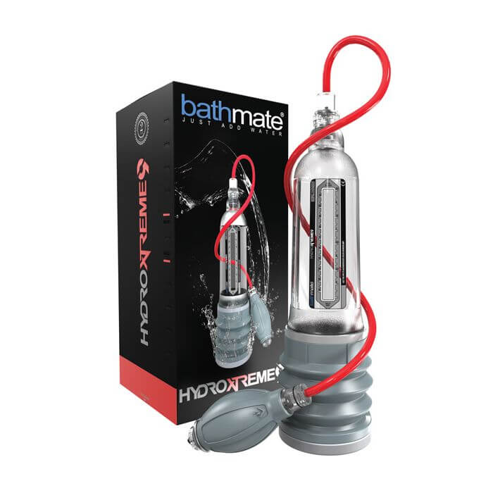 Bathmate Hydroxtreme 9 - Clear Penis Pump | 5060140209249 | Discreet Personal Wellness
