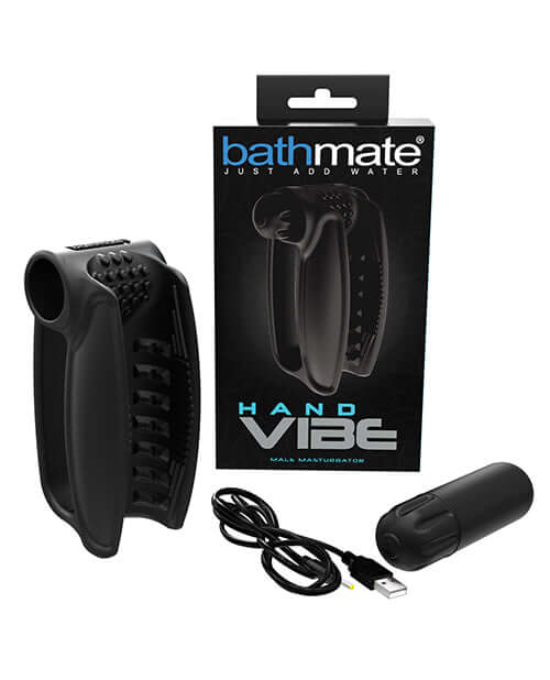 Bathmate Hand Vibe - Black | 5060140201458 | Discreet Personal Wellness
